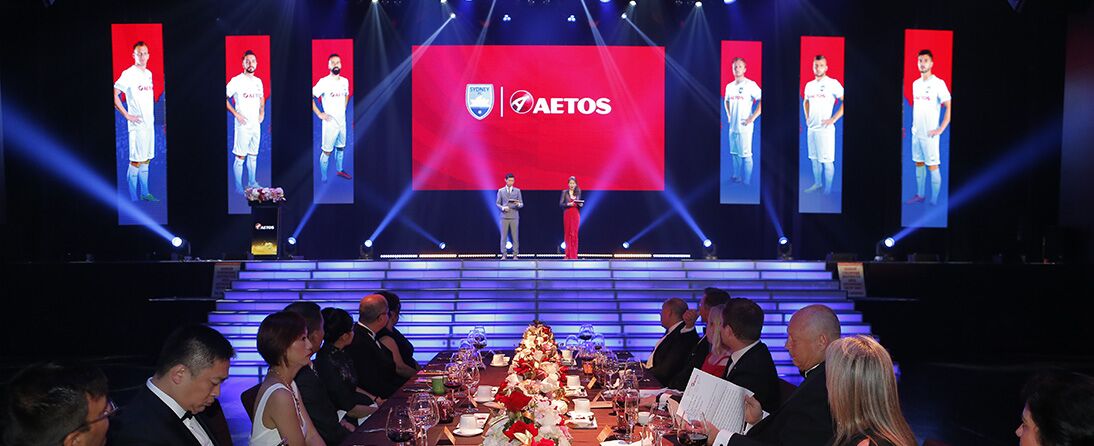 AETOS, as the principal partner of Sydney FC during its participation in the AFC Champions League, showcased the club's new jersey in the 2019 season during its 12th anniversary gala dinner